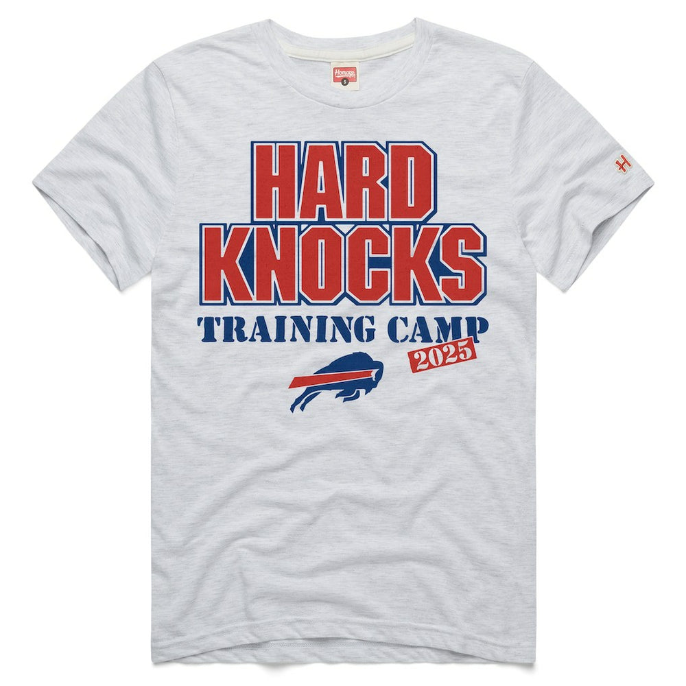 Buffalo Bills Homage 2025 Hard Knocks Training Camp Tri-Blend T-Shirt - Ash - NFL