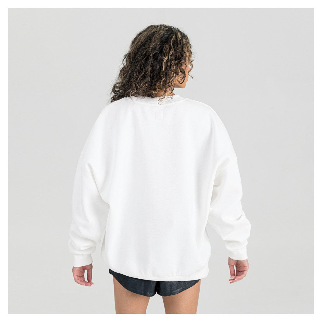 Green Bay Packers Gameday Couture Women's Swift Strike Premium Oversized Fleece Pullover Sweatshirt - White - NFL