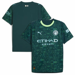 Puma - Manchester City x EA SPORTS FC 2025/26 Fourth Jersey - Green