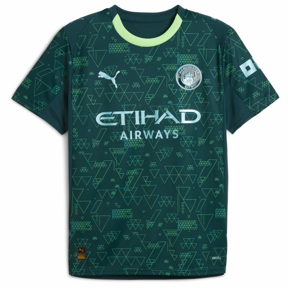 Puma - Manchester City x EA SPORTS FC 2025/26 Fourth Jersey - Green