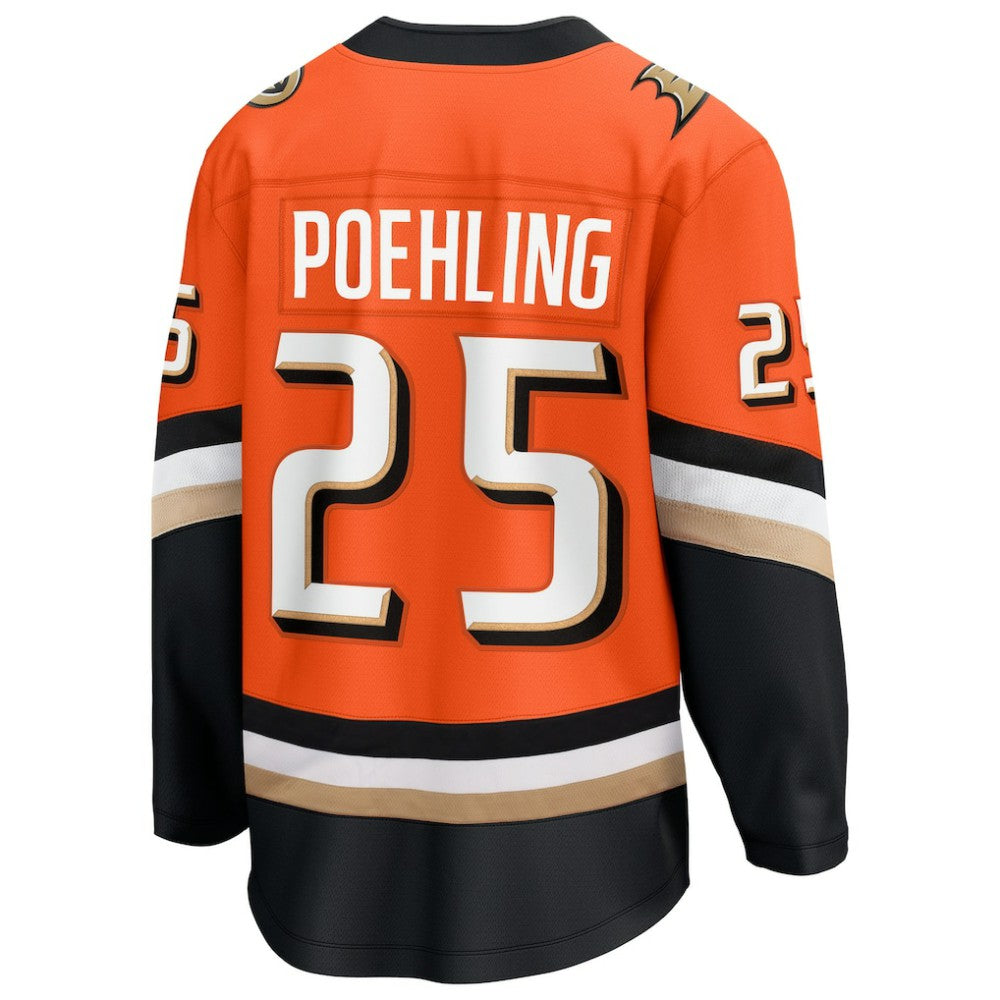 Ryan Poehling Anaheim Ducks Fanatics Home Breakaway Jersey - Orange | Fanatics Clearance