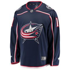Miles Wood Columbus Blue Jackets Fanatics Home Breakaway Jersey - Navy | Fanatics Clearance
