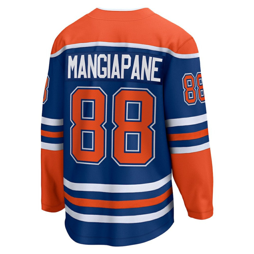Andrew Mangiapane Edmonton Oilers Fanatics Home Breakaway Jersey - Royal | Fanatics on sale
