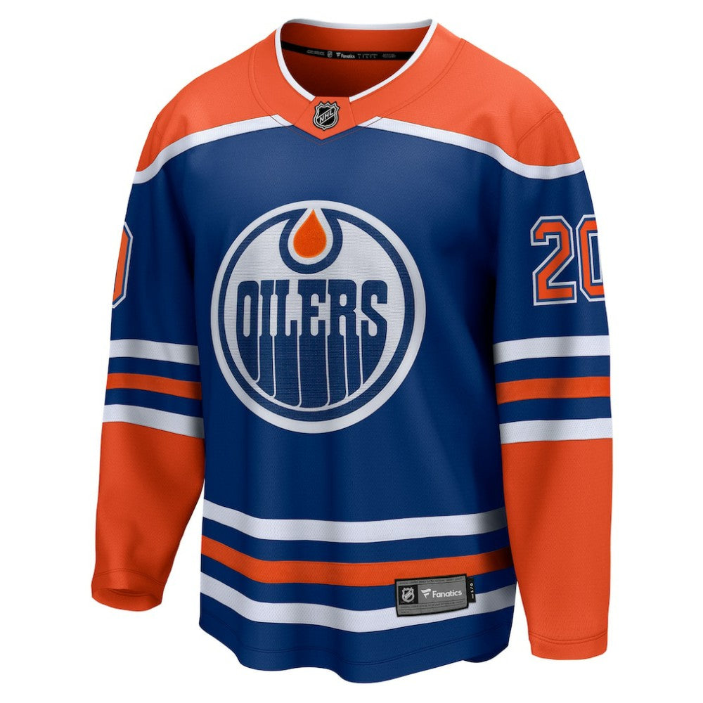 Curtis Lazar Edmonton Oilers Fanatics Home Breakaway Jersey - Royal | Fanatics sale