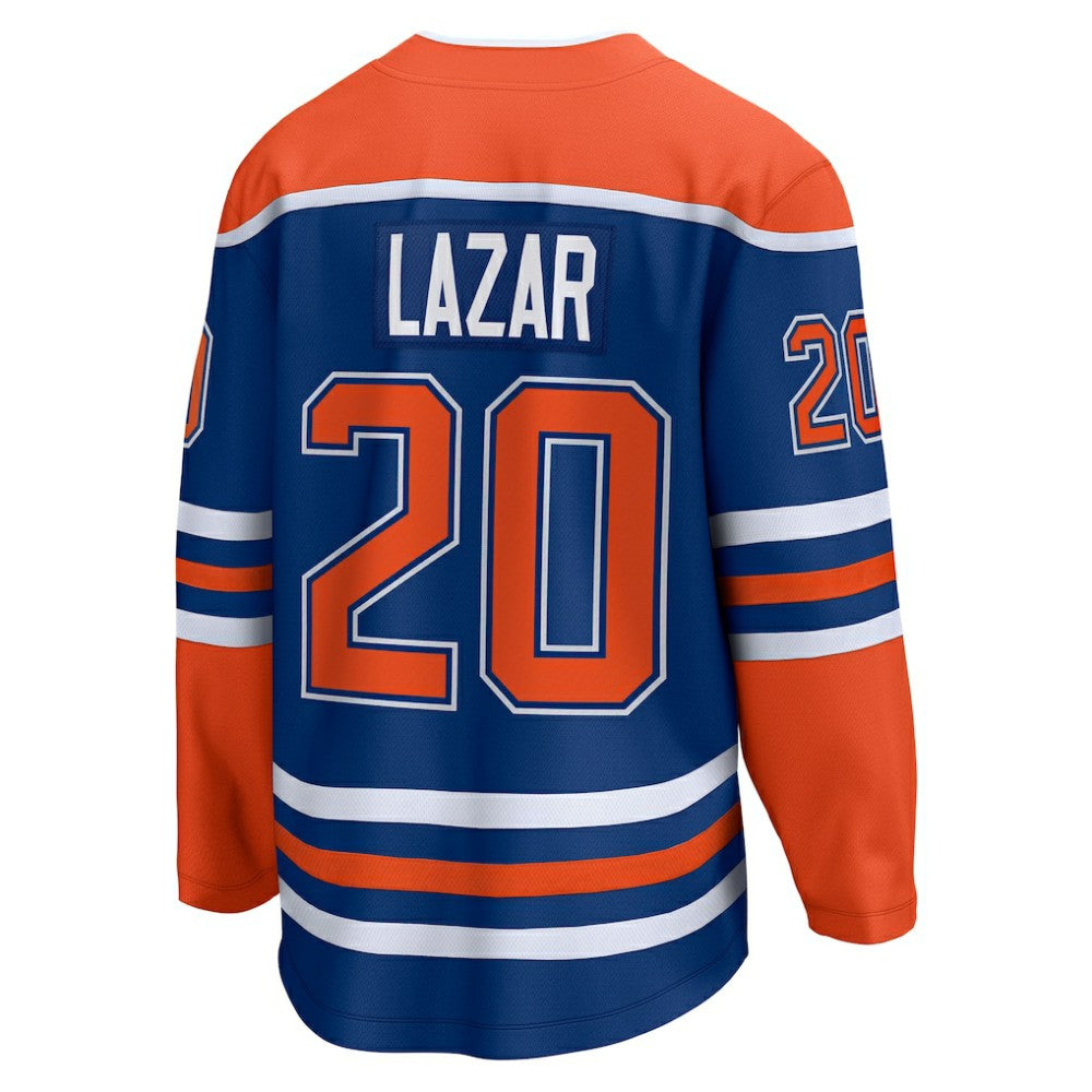 Curtis Lazar Edmonton Oilers Fanatics Home Breakaway Jersey - Royal | Fanatics sale