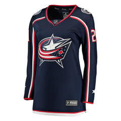 Isac Lundestrom Columbus Blue Jackets Fanatics Women's Home Breakaway Jersey - Navy | Fanatics Lifestyle