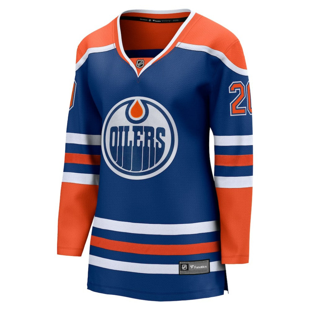 Curtis Lazar Edmonton Oilers Fanatics Women's Home Breakaway Jersey - Royal | Fanatics sale