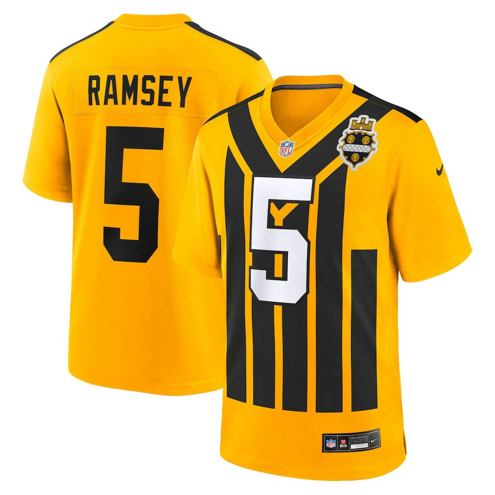 Jalen Ramsey Pittsburgh Steelers Alternate 1933 Throwback Game Jersey - Gold - Nike