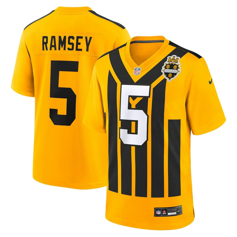 Jalen Ramsey Pittsburgh Steelers Alternate 1933 Throwback Game Jersey - Gold - Nike