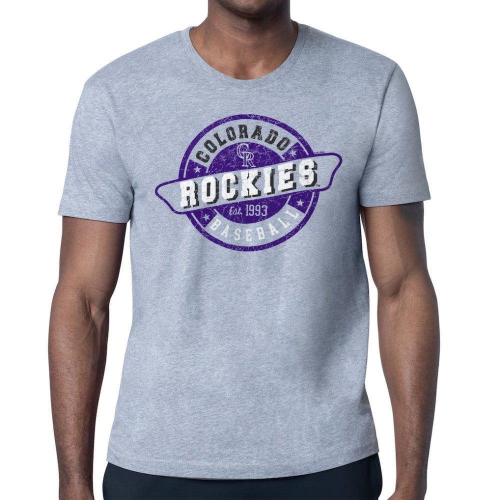 Colorado Rockies Starter Route 66 Team Logo T-Shirt Outlet