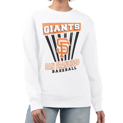 San Francisco Giants Starter Women's Poster Print Team Fleece Pullover Sweatshirt for sale