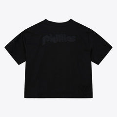 Philadelphia Phillies Mitchell & Ness Women's Cooperstown Collection Phantom Cropped T-Shirt Near Me