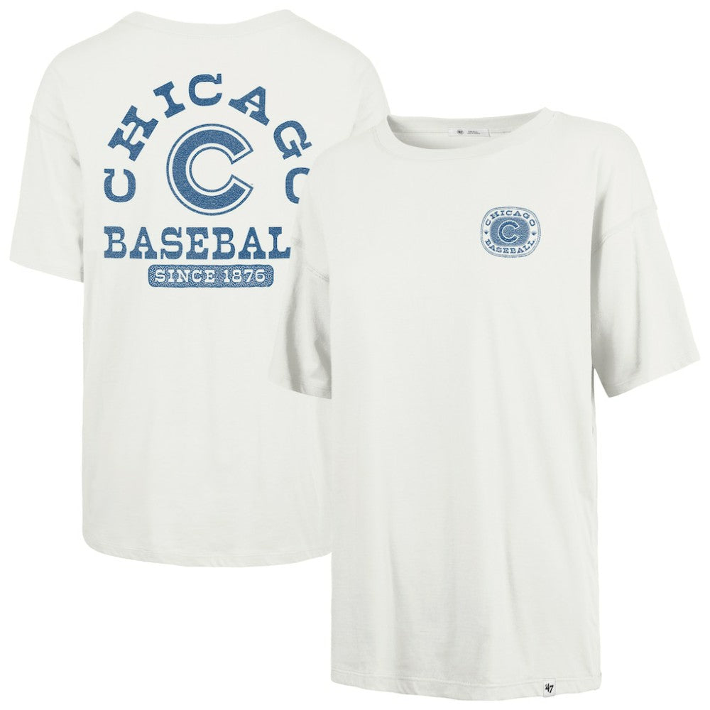 Chicago Cubs '47 Women's Back Canyon Sadie T-Shirt Sale