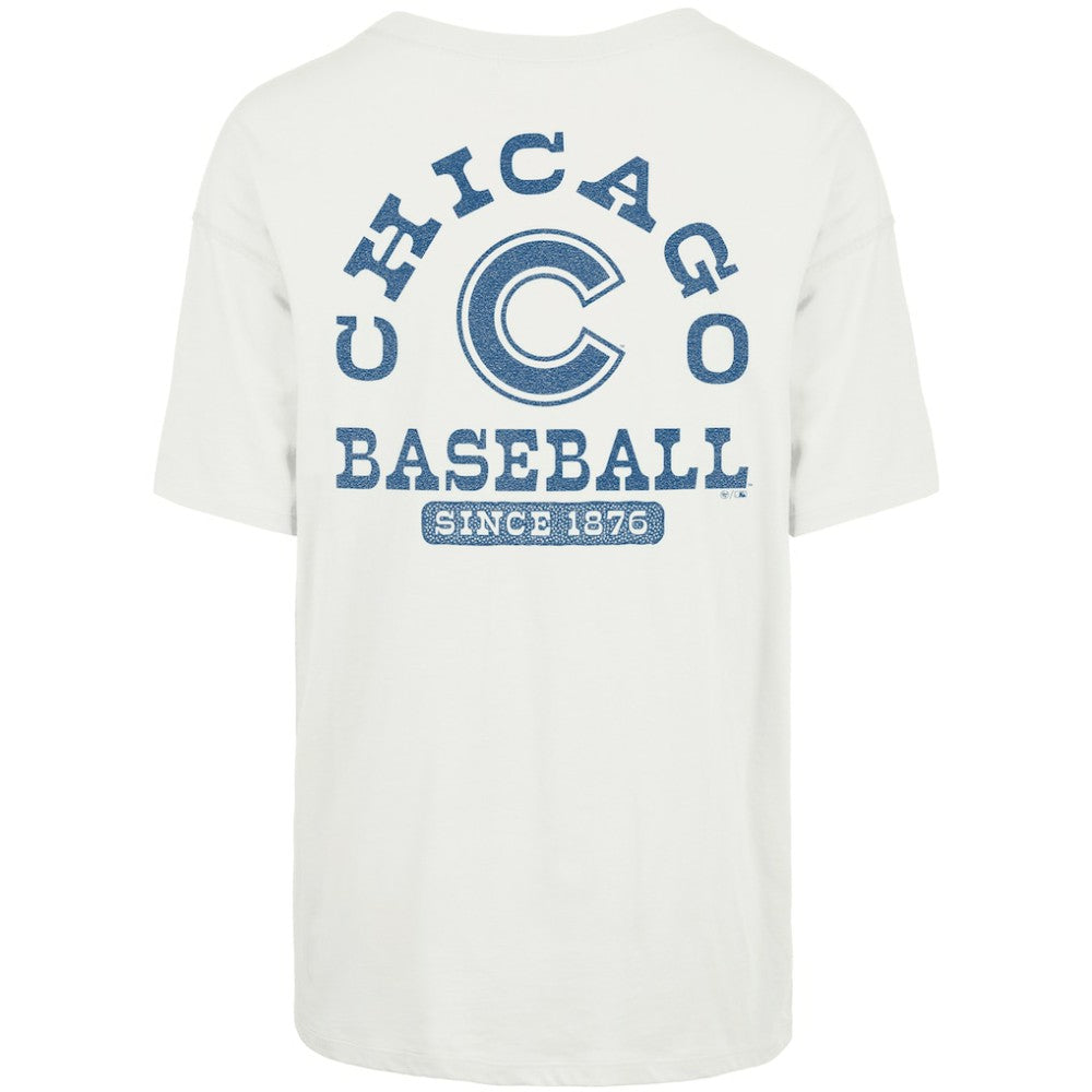 Chicago Cubs '47 Women's Back Canyon Sadie T-Shirt Sale