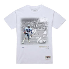 Drew Pearson Dallas Cowboys Moments T-Shirt - White - Mitchell & Ness