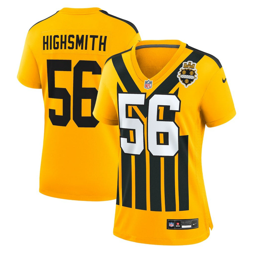 Alex Highsmith Pittsburgh Steelers Women's Alternate Game Jersey - Gold - Nike