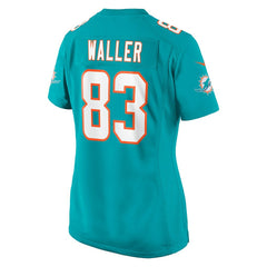 Darren Waller Miami Dolphins Women's Team Game Jersey - Aqua - Nike