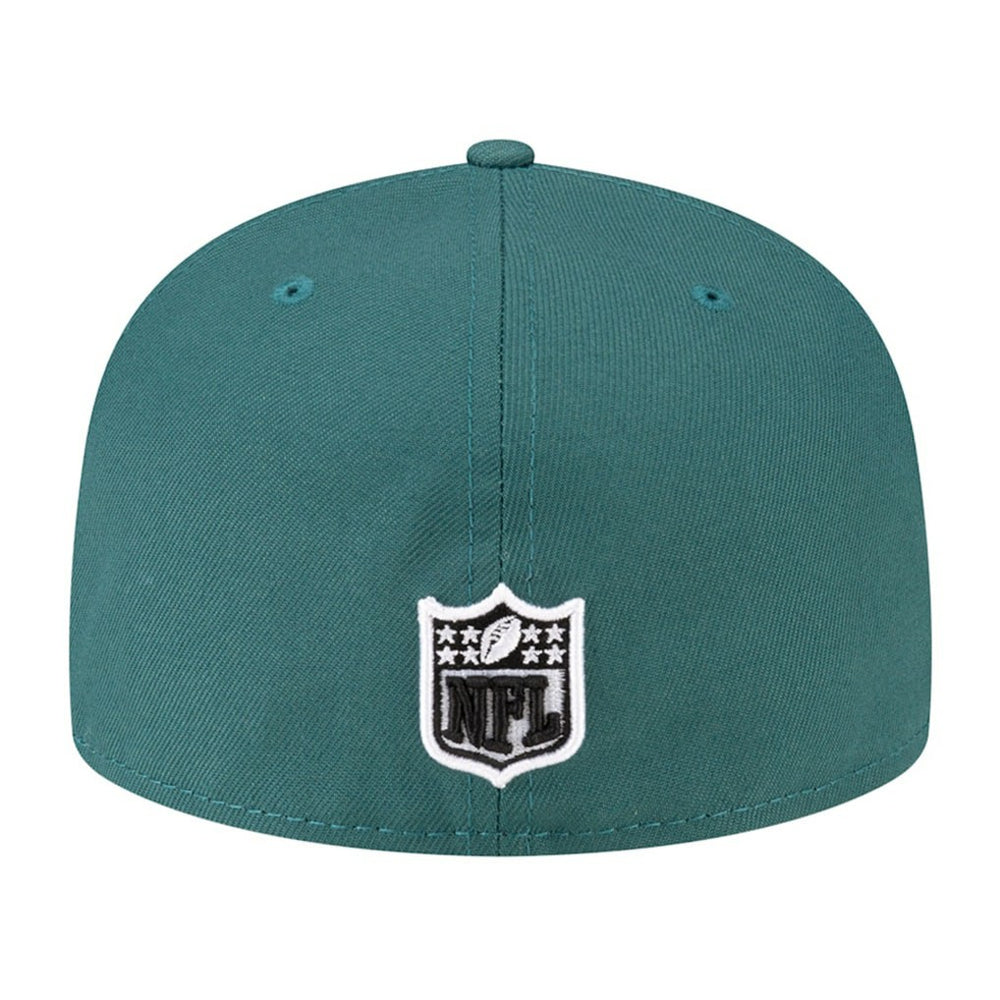 Philadelphia Eagles New Era Born x Raised 59FIFTY Fitted Hat - Midnight Green - NFL