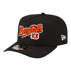 Cincinnati Bengals New Era Born x Raised A-Frame 9FIFTY Snapback Hat - Black - NFL