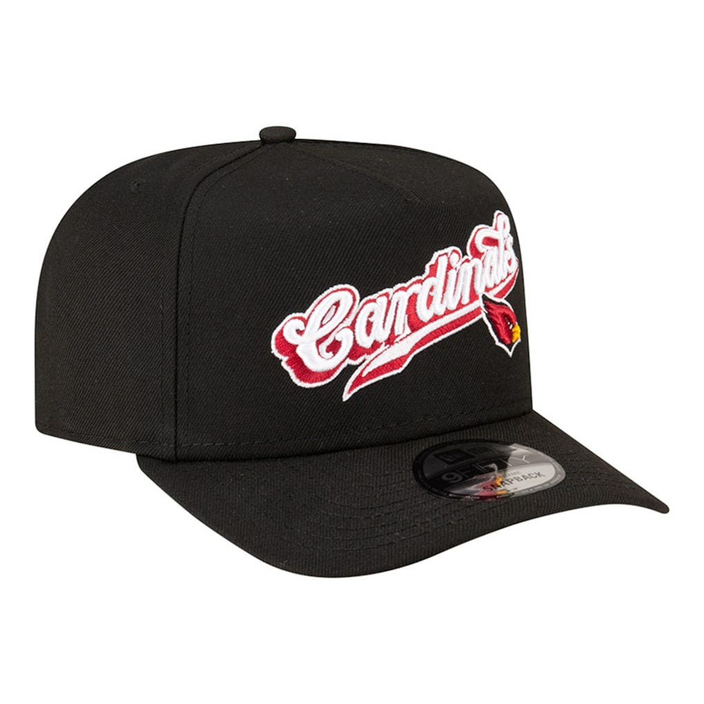Arizona Cardinals New Era Born x Raised A-Frame 9FIFTY Snapback Hat - Black - NFL