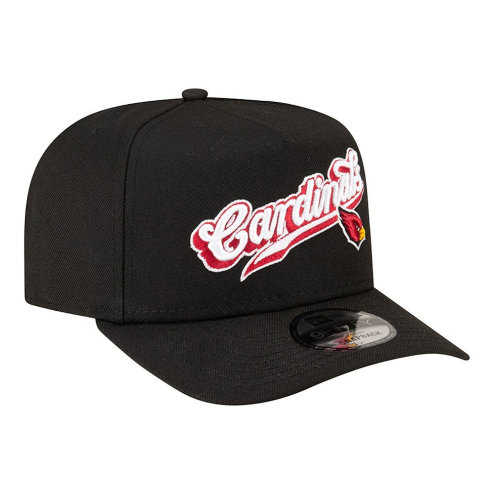 Arizona Cardinals New Era Born x Raised A-Frame 9FIFTY Snapback Hat - Black - NFL