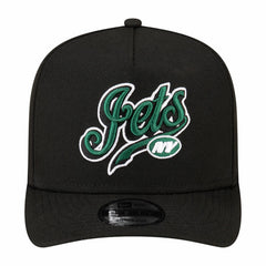 New York Jets New Era Born x Raised A-Frame 9FIFTY Snapback Hat - Black - NFL