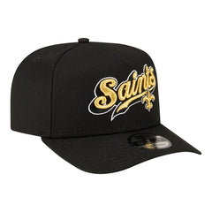 New Orleans Saints New Era Born x Raised A-Frame 9FIFTY Snapback Hat - Black - NFL