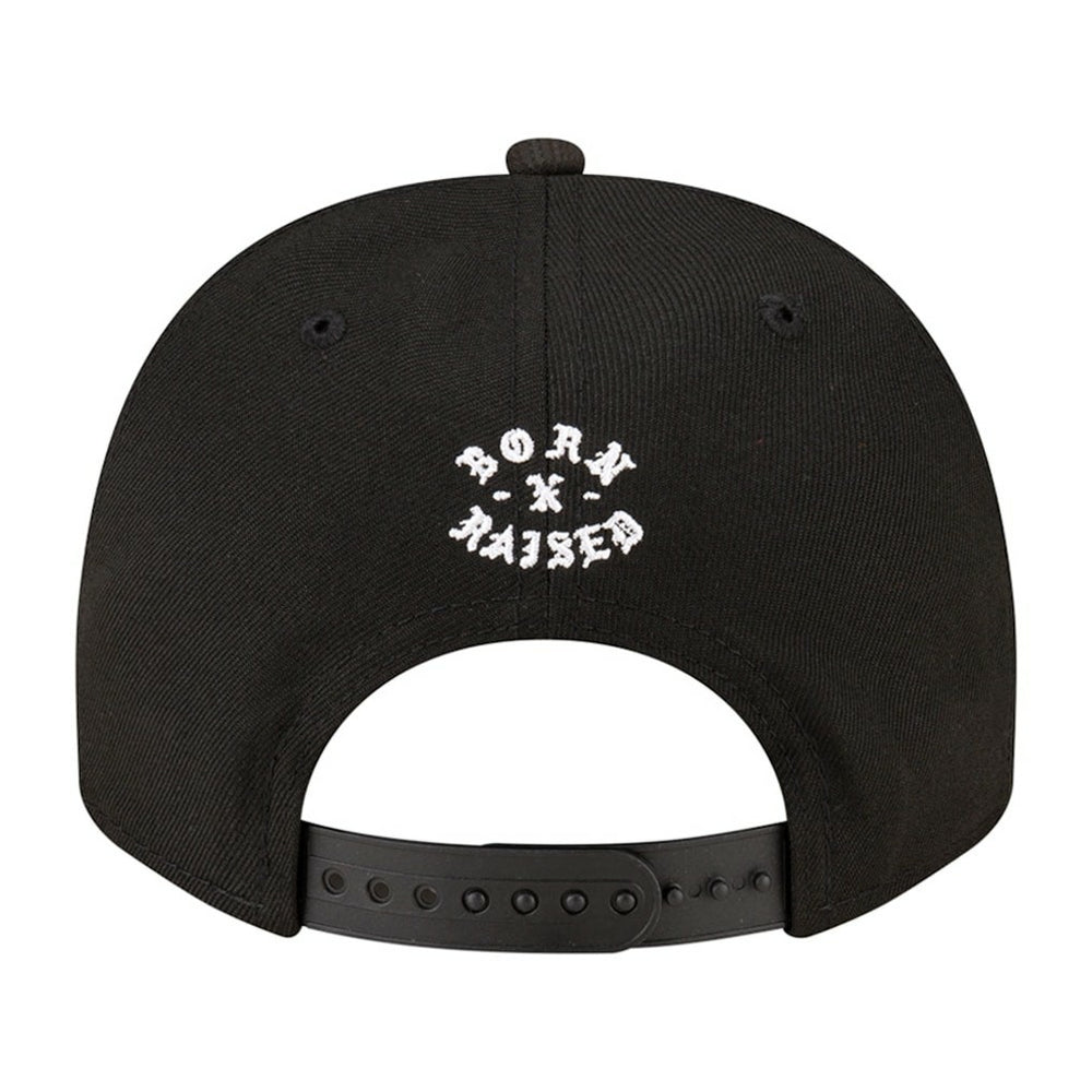 New Orleans Saints New Era Born x Raised A-Frame 9FIFTY Snapback Hat - Black - NFL