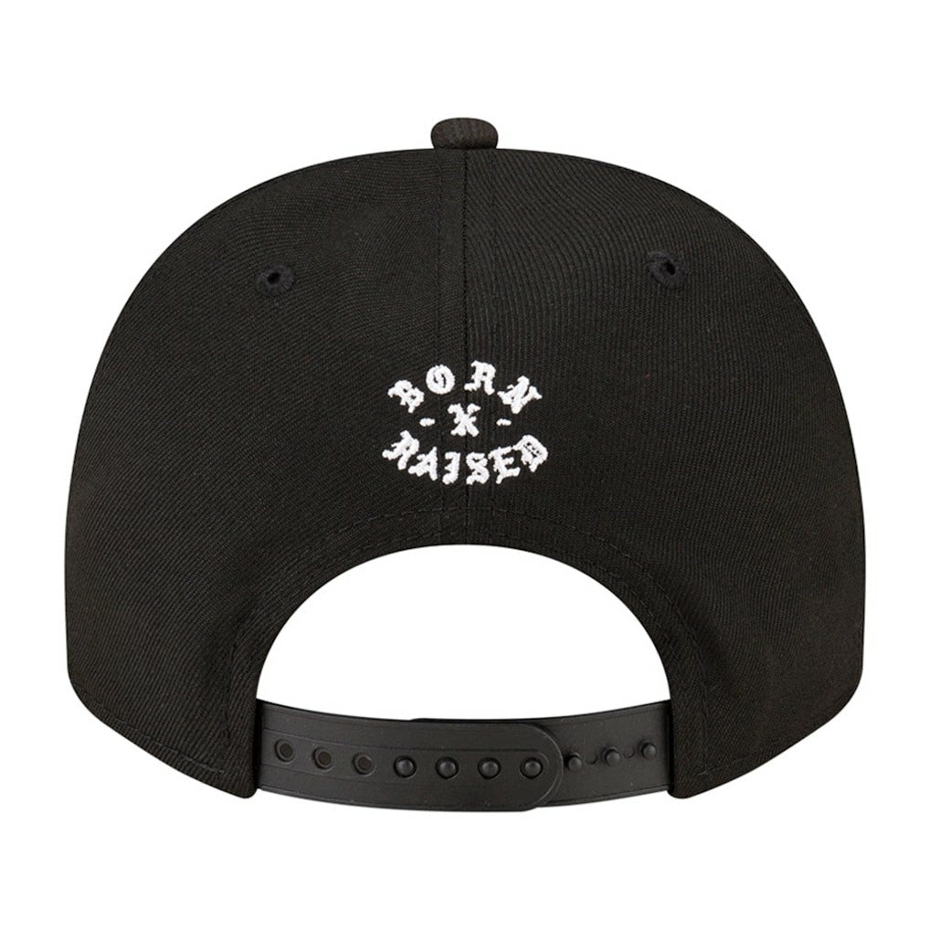 Cleveland Browns New Era Born x Raised A-Frame 9FIFTY Snapback Hat - Black - NFL