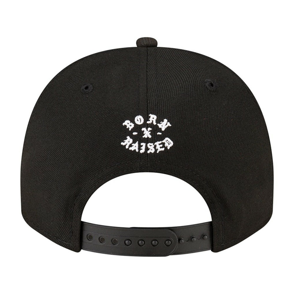 Cleveland Browns New Era Born x Raised A-Frame 9FIFTY Snapback Hat - Black - NFL