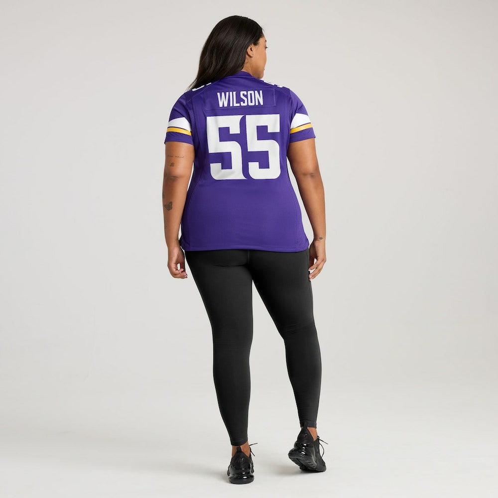 Eric Wilson Minnesota Vikings Women's Team Game Jersey - Purple - Nike