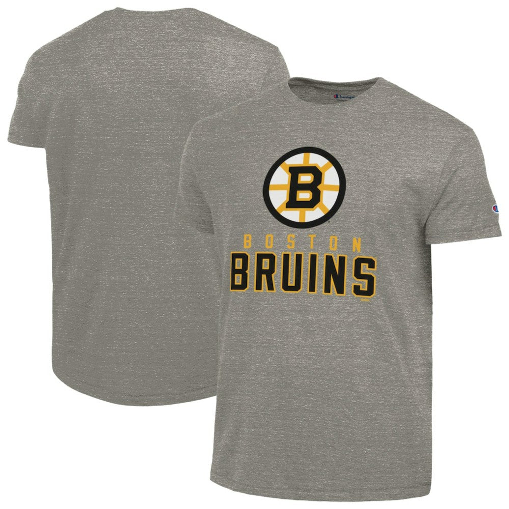 Boston Bruins Champion Tri-Blend T-Shirt - Gray | NHL near me