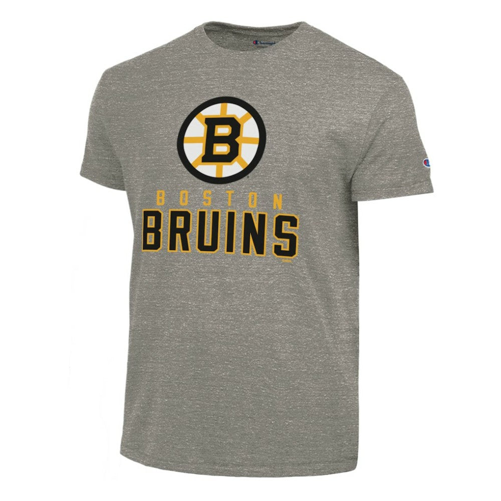Boston Bruins Champion Tri-Blend T-Shirt - Gray | NHL near me