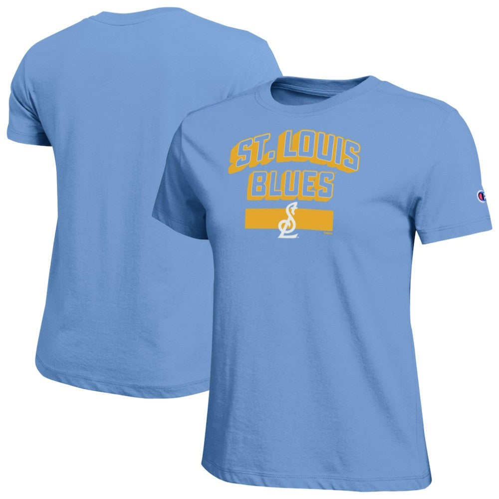 St. Louis Blues Champion Women's Team T-Shirt - Light Blue | NHL discount
