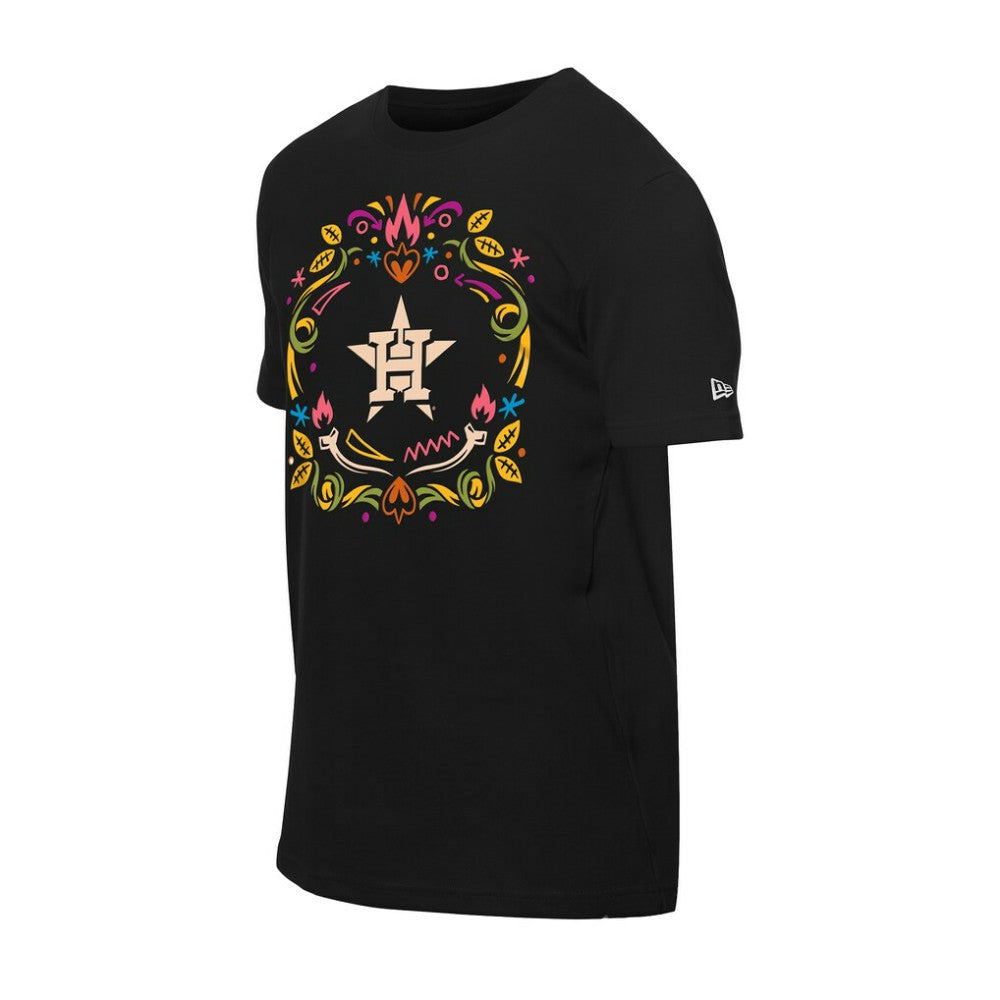 Houston Astros New Era Día de los Muertos T-Shirt Discount