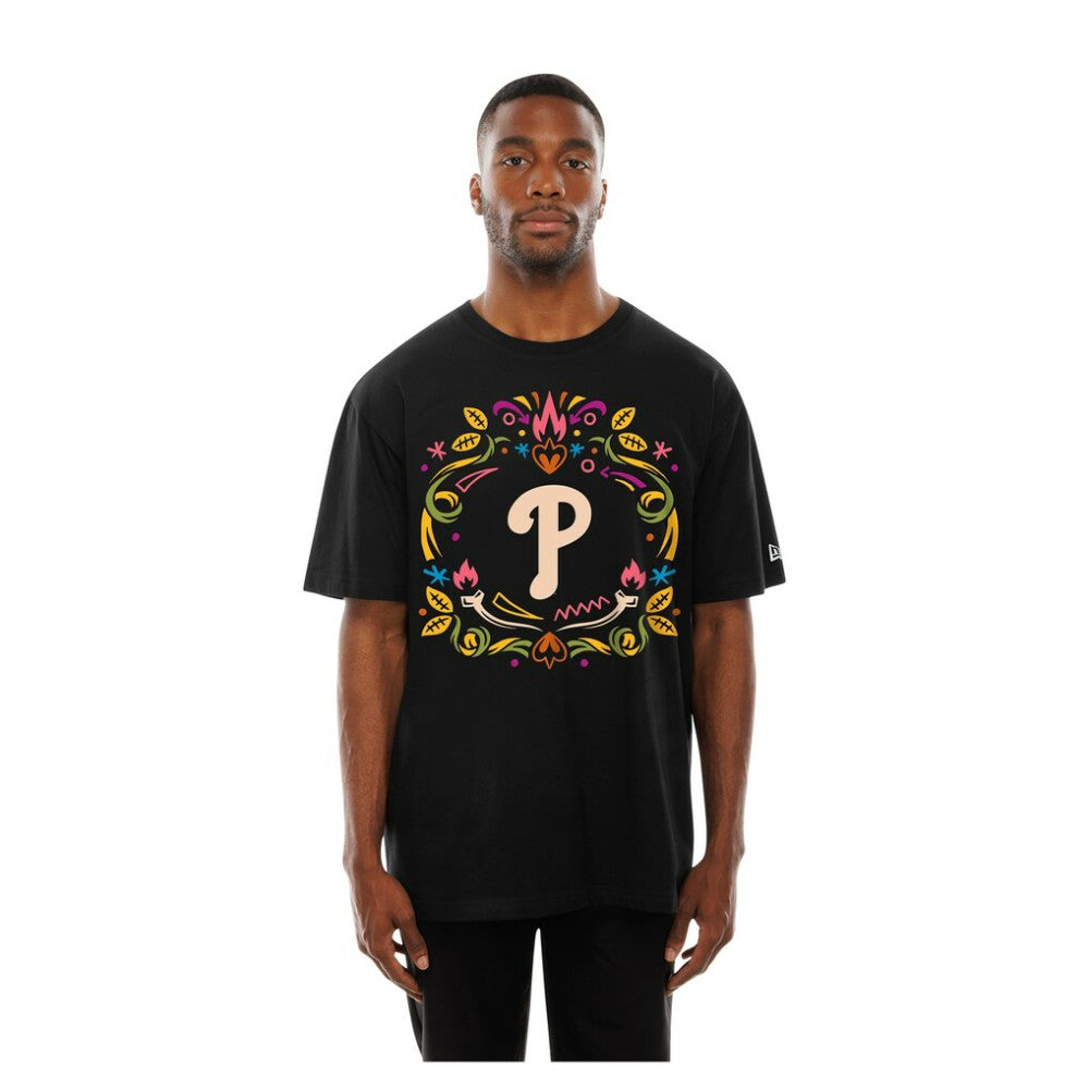 Philadelphia Phillies New Era Día de los Muertos T-Shirt for sale