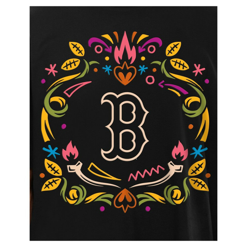 Boston Red Sox New Era Día de los Muertos T-Shirt Online