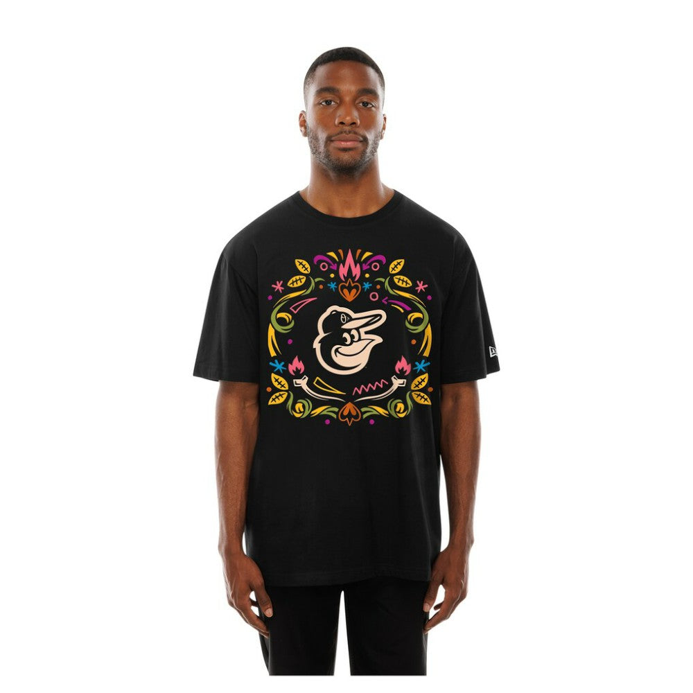 Baltimore Orioles New Era Día de los Muertos T-Shirt Outlet