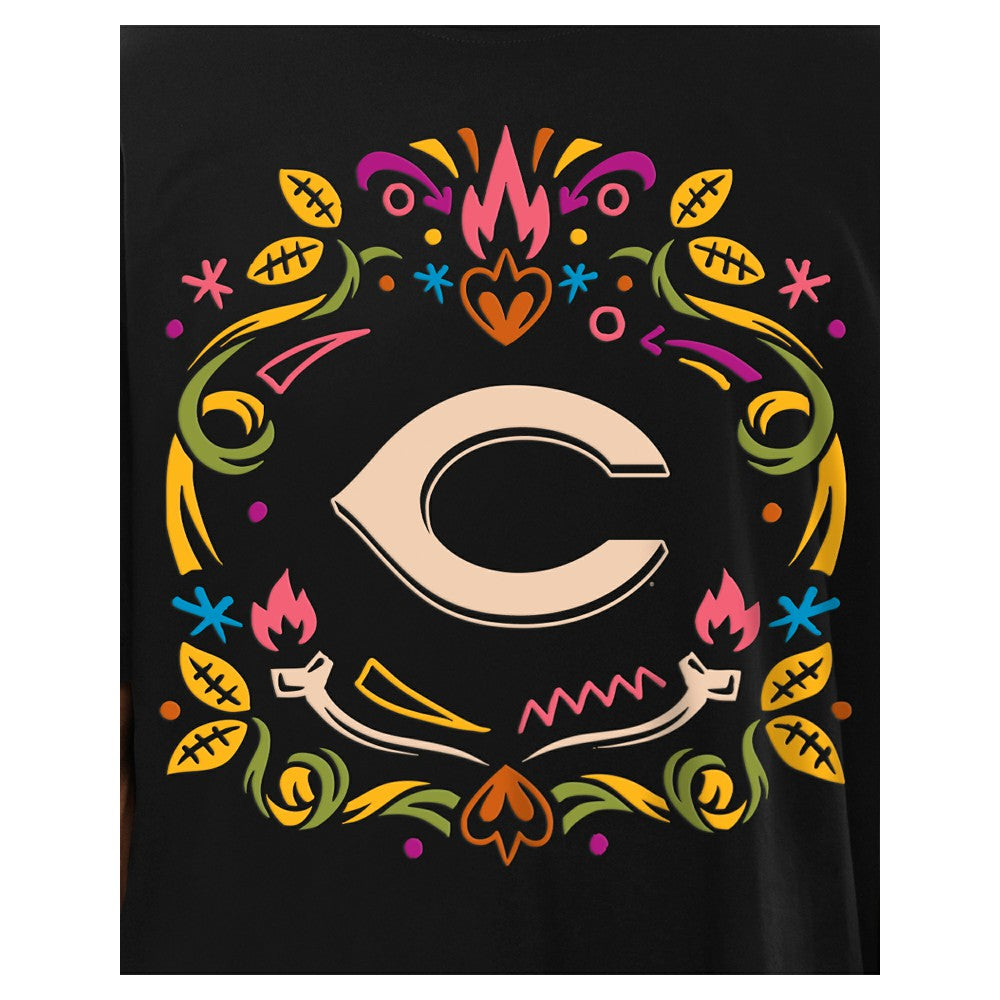 Cincinnati Reds New Era Día de los Muertos T-Shirt Outlet