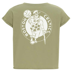 Boston Celtics Sportiqe Women's Athletic Club Collection Alana Premium Cropped T-Shirt Kelly Green