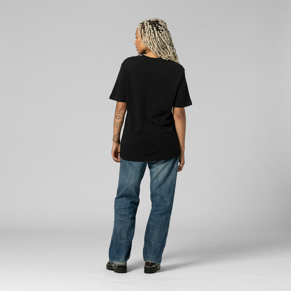 Seattle Seahawks Women's Team Dynamic Boyfriend T-Shirt - Black - Mitchell & Ness