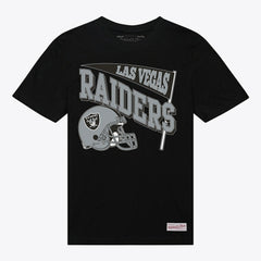 Las Vegas Raiders Women's Team Dynamic Boyfriend T-Shirt - Black - Mitchell & Ness