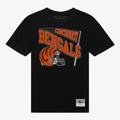 Cincinnati Bengals Women's Team Dynamic Boyfriend T-Shirt - Black - Mitchell & Ness