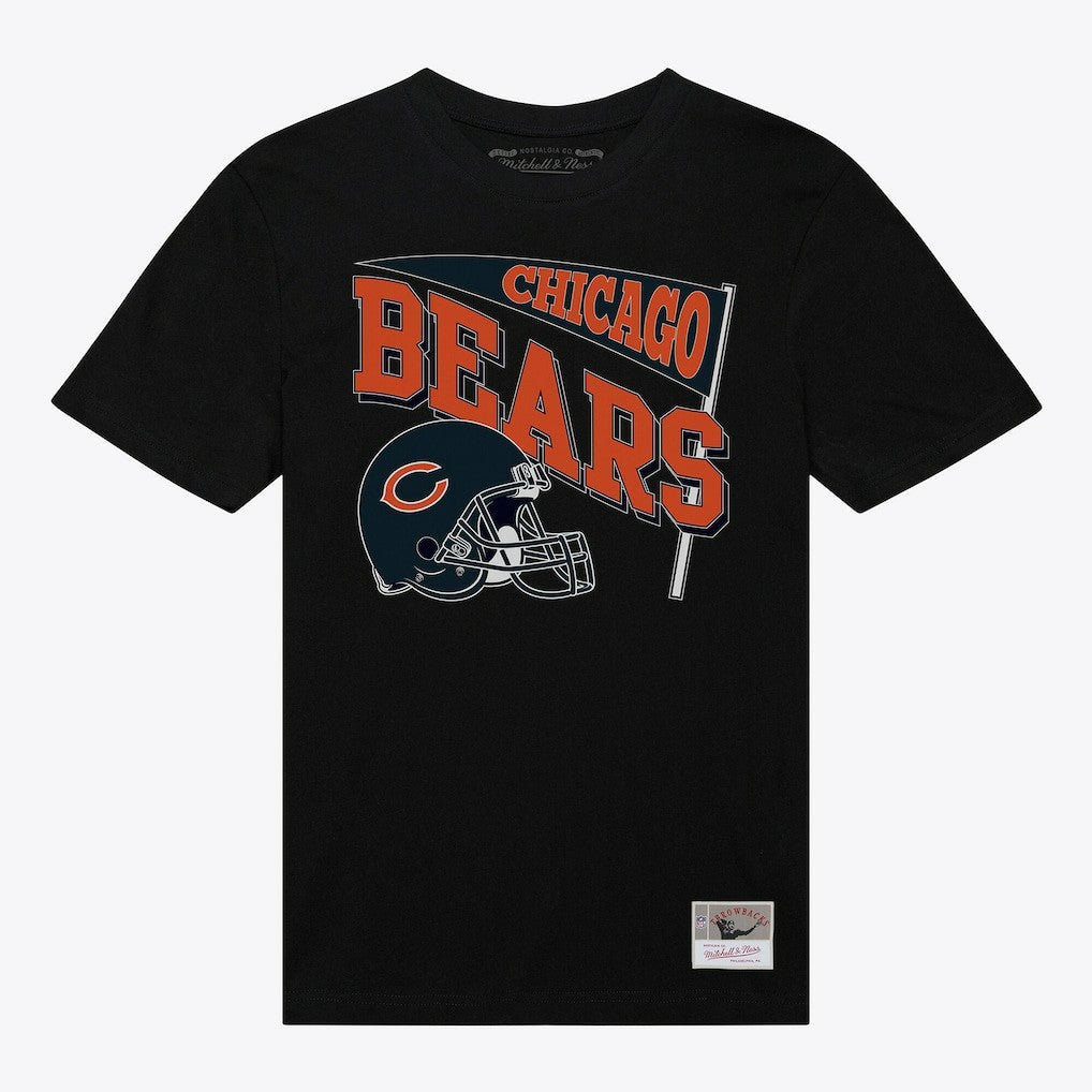 Chicago Bears Women's Team Dynamic Boyfriend T-Shirt - Black - Mitchell & Ness