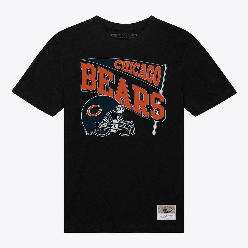 Chicago Bears Women's Team Dynamic Boyfriend T-Shirt - Black - Mitchell & Ness
