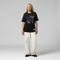 Baltimore Ravens Women's Team Dynamic Boyfriend T-Shirt - Black - Mitchell & Ness