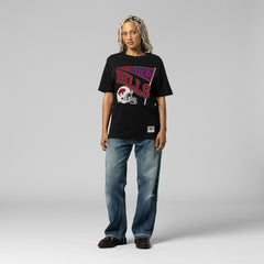 Buffalo Bills Women's Team Dynamic Boyfriend T-Shirt - Black - Mitchell & Ness
