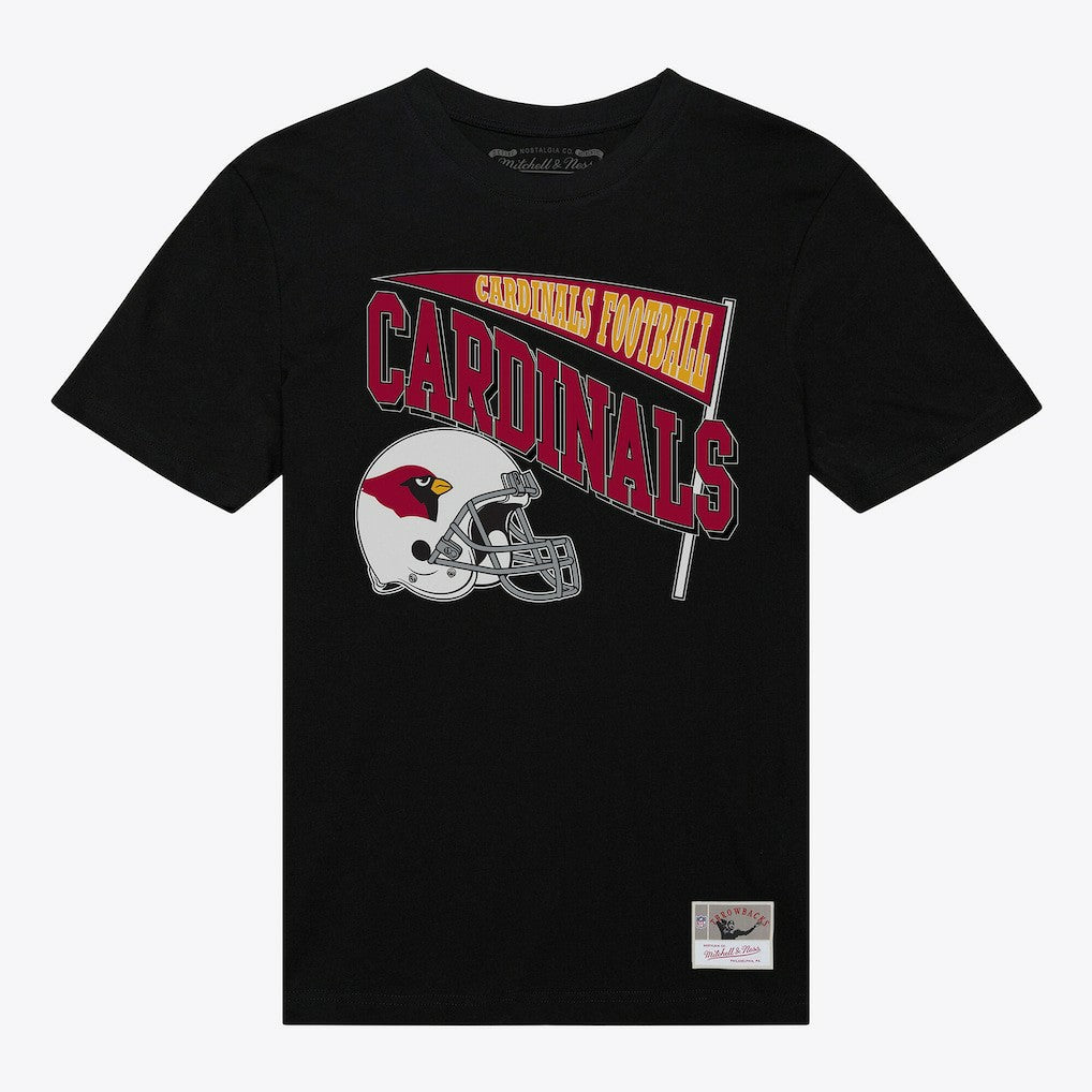 Arizona Cardinals Women's Team Dynamic Boyfriend T-Shirt - Black - Mitchell & Ness