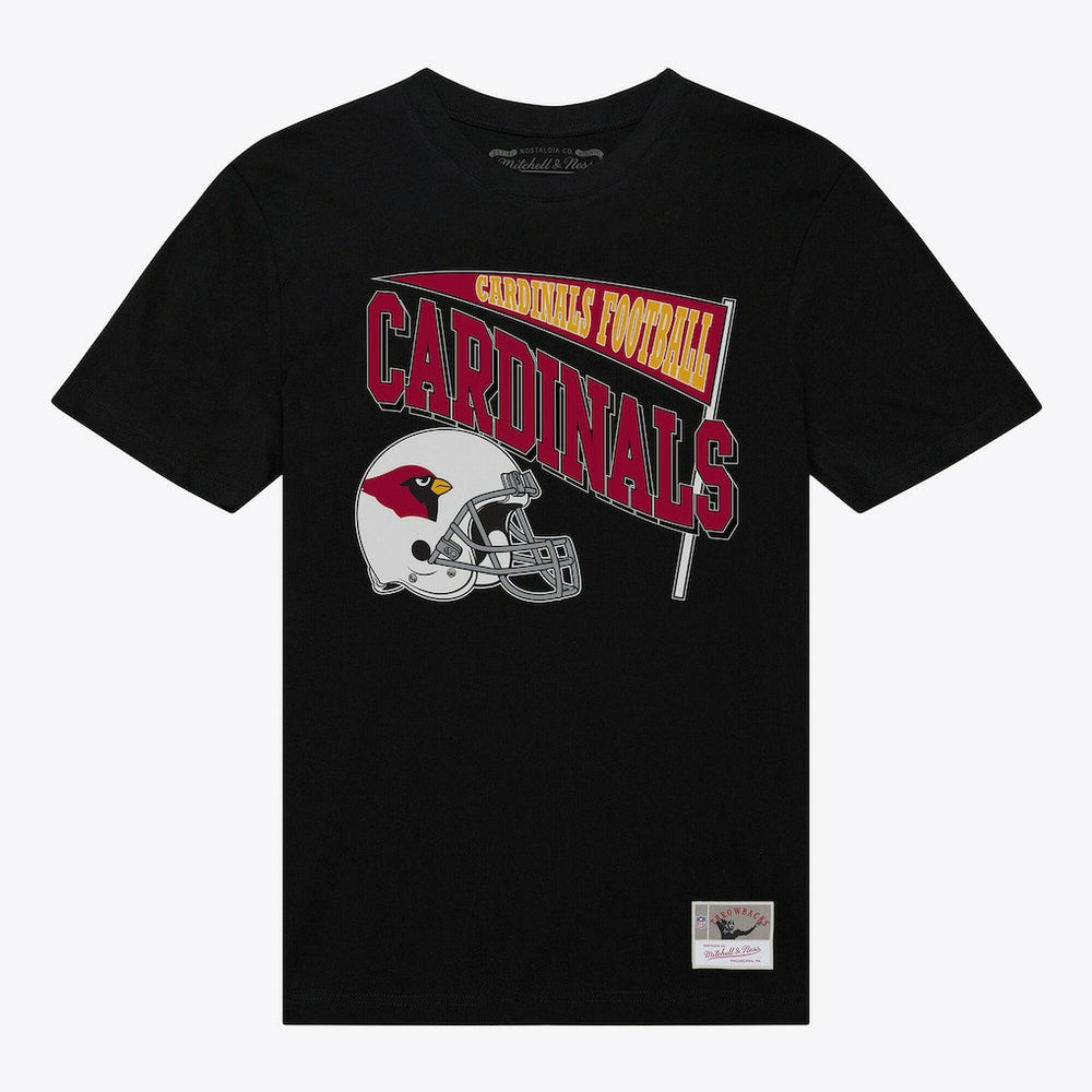 Arizona Cardinals Women's Team Dynamic Boyfriend T-Shirt - Black - Mitchell & Ness