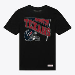 Houston Texans Women's Team Dynamic Boyfriend T-Shirt - Black - Mitchell & Ness